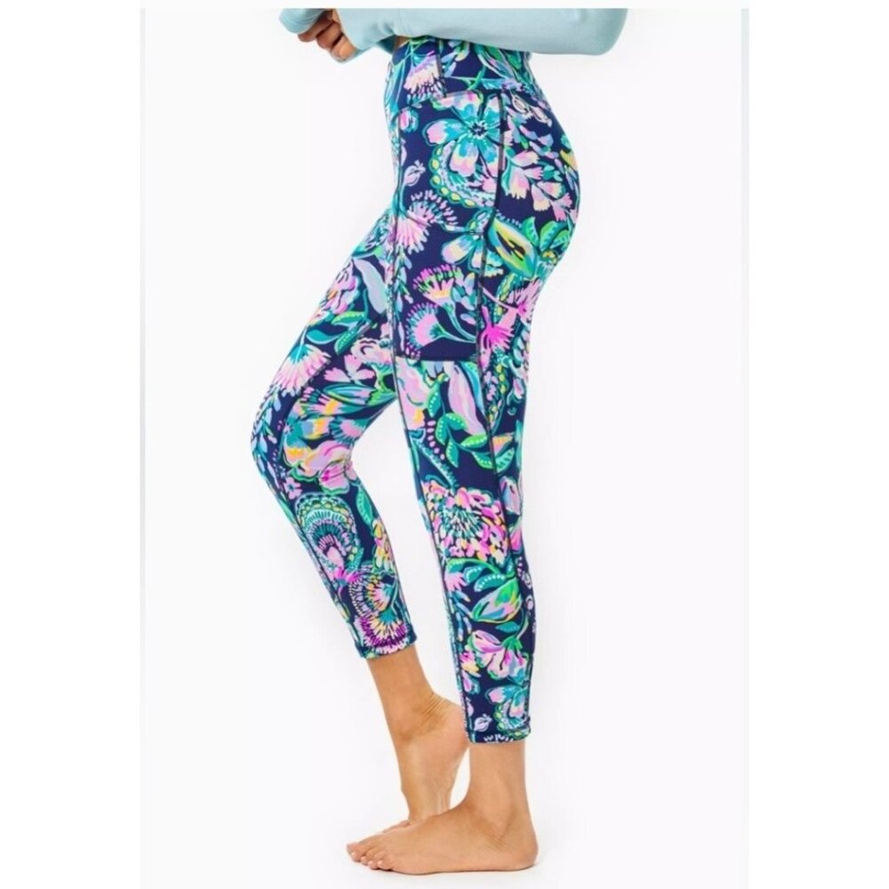 Lilly Pulitzer UPF50+ Luxletic 24" Mid-Rise Legging Women's Size XS (24-26)